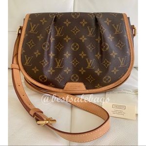 Auth LV Louis Vuitton Menilmontant Monogram PM Bag
